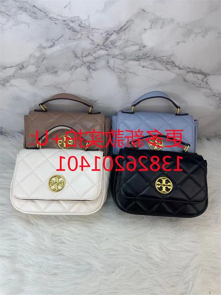 

2021 new tb portable embroidered lingge chain small square bag women's single shoulder oblique span