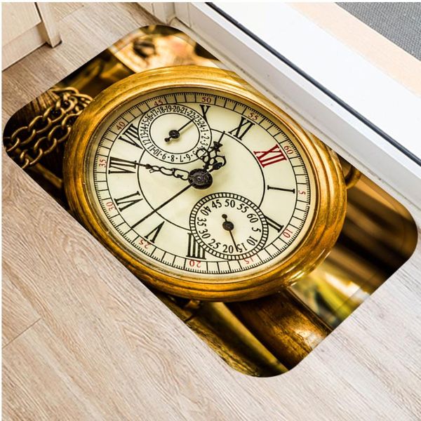 

cushion/decorative pillow golden compass flannel non-slip mat can diy custom made picture logo home kitchen bathroom carpet decoration clean