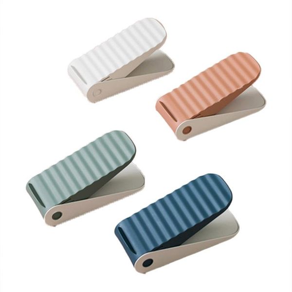 

clothing & wardrobe storage 4pcs household dust proof shoe rack, cabinet partition, layered adjustable bracket, rack