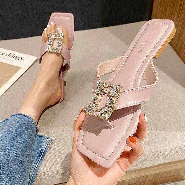 

women slippers shoes fashion summer flat with slides sandals female ladies flip flops, Black