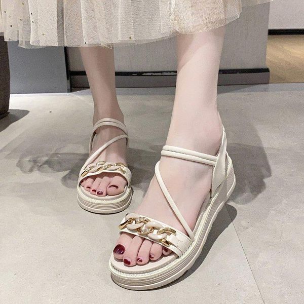 

sandals clear heels soft ladies shoes summer espadrilles platform suit female beige clogs wedge high black high-heeled dress