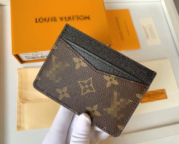 

Hair Jewelry Barrettes 2021 luxurys designers Men Business Card Holders Women Credit Leather pouch coin purse key mini wallet LVLOUISVITTON VUTTON