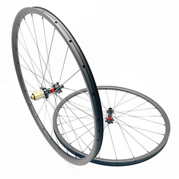 

bike wheels 29er carbon mtb disc tubeless 27x25mm symmetry 6 bolt and central lock d411sb/d412sb 100x15 142x12 bicycle