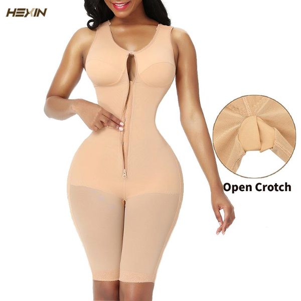 

fajas colombianas body shapewear women corset waist trainer binders shapers push up bulifter slim underwear thigh sheath women's, Black;white