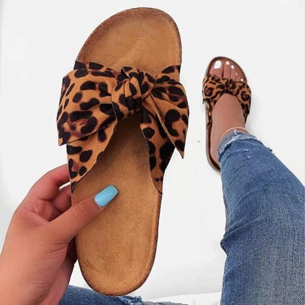 

slippers sweet bow women slides open toe butterfly-knot candy colors summer female flip flops outside vacation shoes woman, Black