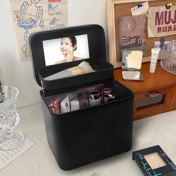 

cosmetic bags & cases female bag portable case storage box makeup
