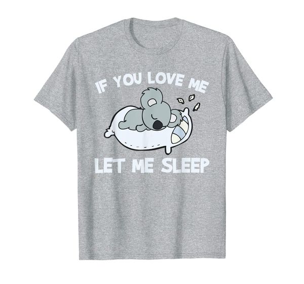 

koala let me t-shirt - gift for koala lovers, White;black