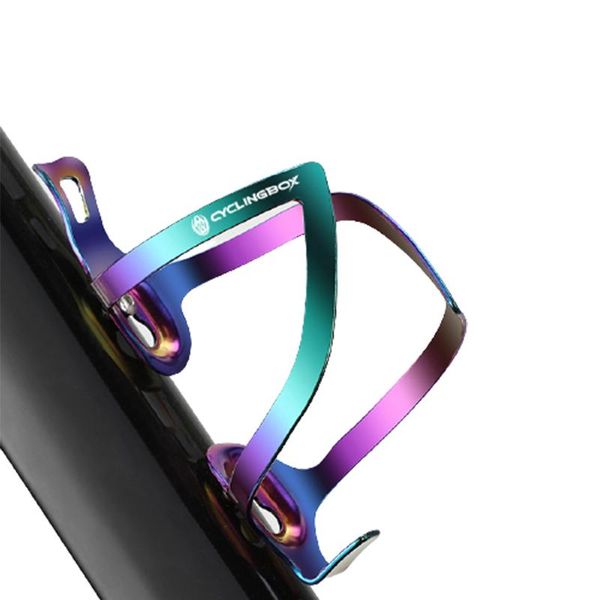 

water bottles & cages bicycle bottle aluminum alloy cycling cup holder rack colorful bracket riding accessories