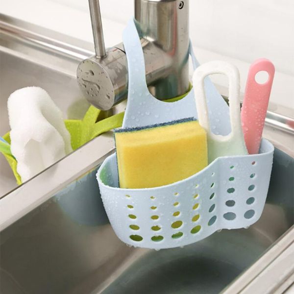 

portable home kitchen hanging drain bag basket bath storage tool sink holder escorredor louca soap bathroom organizador & organization