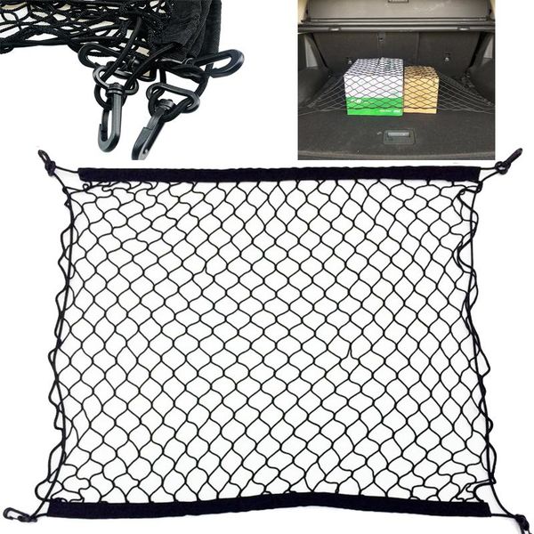 

car organizer trunk net universal auto cargo storage mesh holder for teana x-trail qashqai j10 j11livina sylphy tiida sunny march