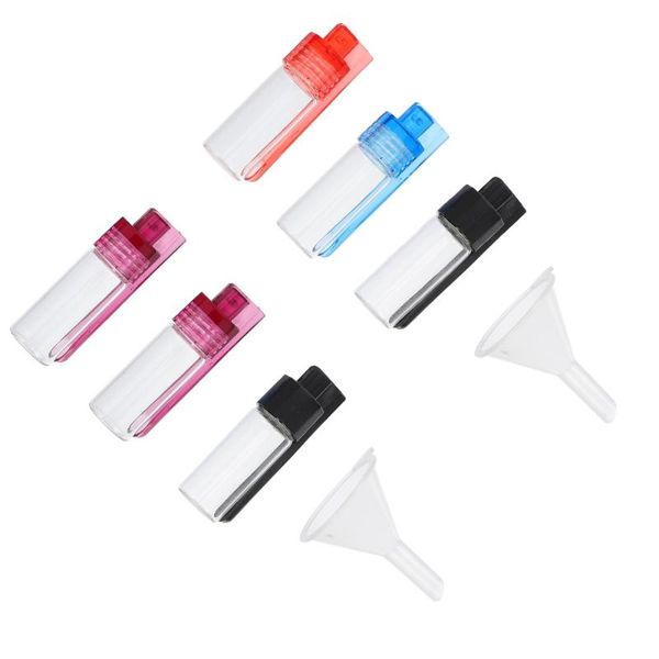 

storage bottles & jars 1 set useful mini glass sealed with funnels