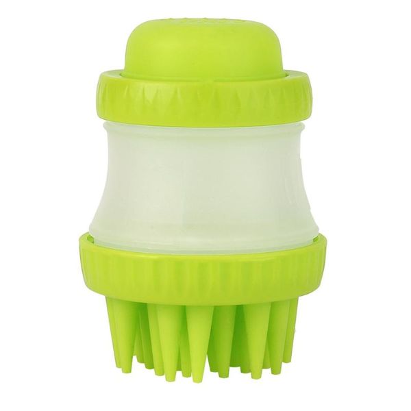 

dog silicone bath brush massage comb cleaning cat and grooming