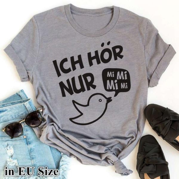 

women t shirts summer fashion printed "bird cat" casual streetwear loose 100% cotton graphic harajuku tee women's t-shirt, White