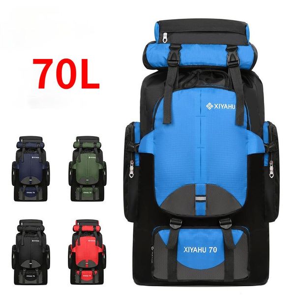 

outdoor bags sports backpack travel walking shoulder pack 70 liter hiking bag