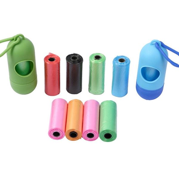 

pet poop bags dog biodegradable carrier out for collector travel & outdoors