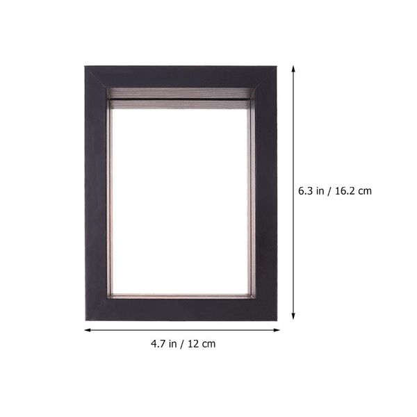 

frames 1pc 5 inches double-sided glass po frame plant dried flower leaves specimen diy paper-cut picture