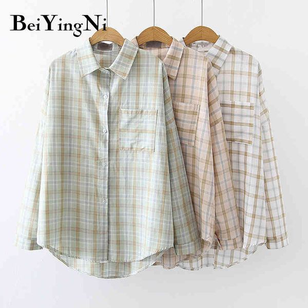 

long sleeve shirts women pocket preppy retro fashion spring autumn blouses female korean cute outwear blusas lady 210427, White