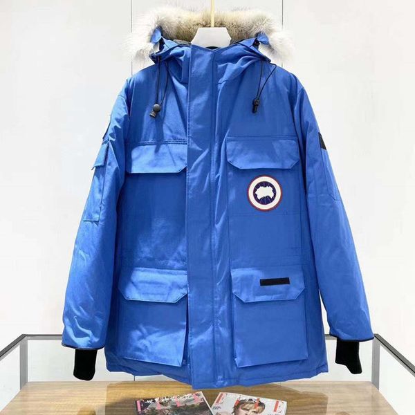 

2021 new thickened warm, loose, medium long men's and women's fashion lovers' work clothes down jacket coat, Black
