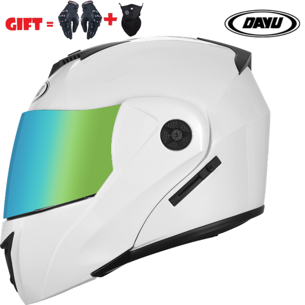 

motorcycle helmets flip up helmet full face racing motorbike with double sun visor moto motocross for women man