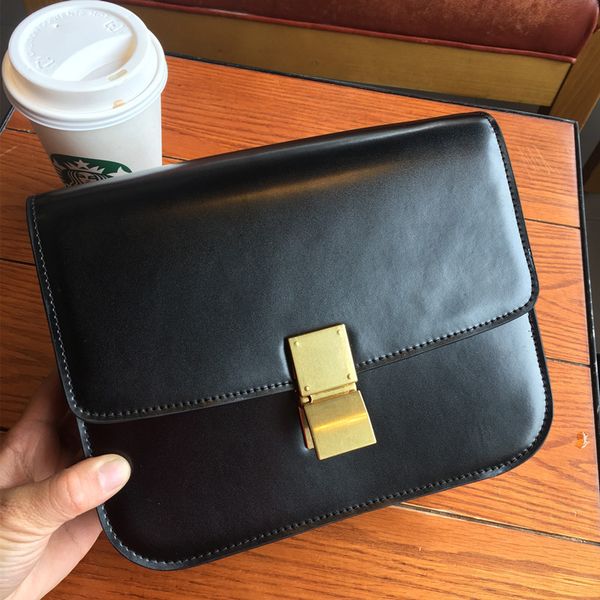 

70% off luxury handbag 2021 new solid shoulder box bag women's leather messenger bag 7r40 2f4s