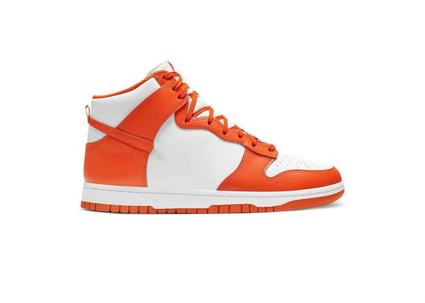 

shoes syracuse university high flat running mens orange white sports sneakers