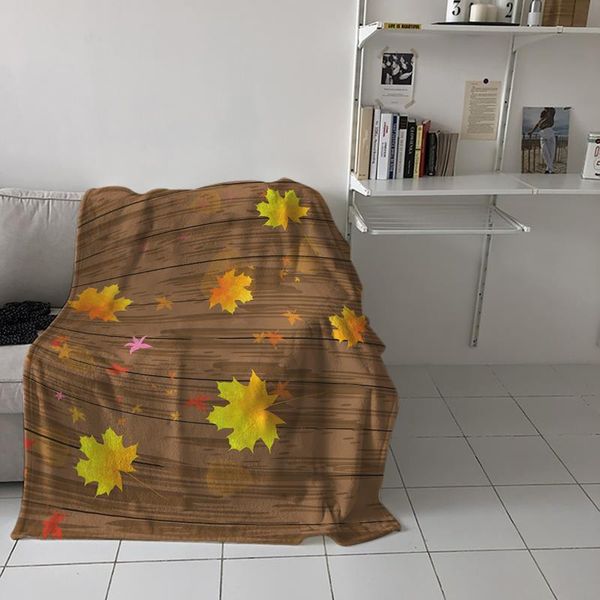 

blankets special throw blanket for bed wood grain yellow nap traveling soft flannel children's bedroom bedspreadc