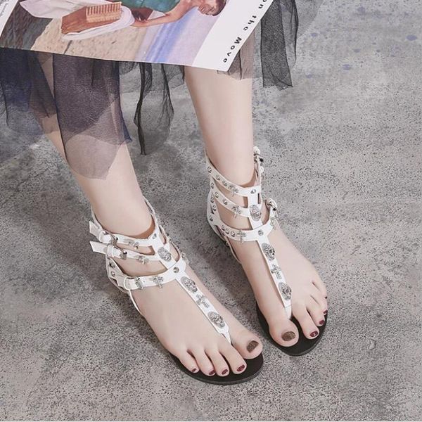 

women's shoes 2021 summer sandals fashion flip-flops flat foreign trade, Black