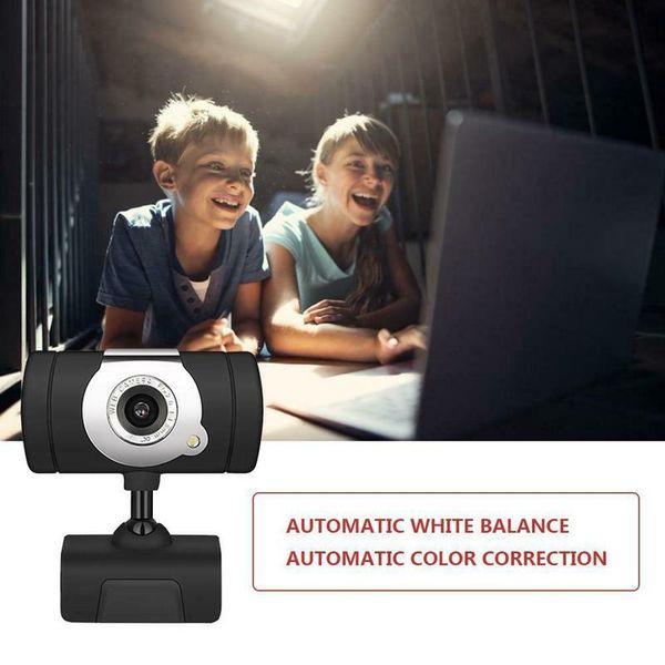 

480p webcam manual focus computer camera built-in sound absorbing microphone for desklapwebcams