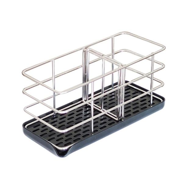

kitchen storage & organization dishcloth sink caddy home chopsticks accessories non slip organizer dish brush rack sponge holder drainer tra