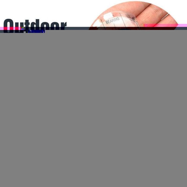

outdoor gadgets 1pc portable compass professional mini scale multifunctional ruler survival camping equipment hikin m7r0