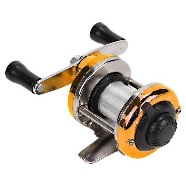 

3bb ball bearing ice fishing reel left/right handle reels full metal former rafting for carp pesca baitcasting