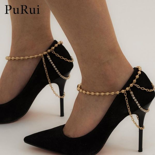 

anklets bohemia multilayer beads anklet for women girls gold color crystal chains bracelets summer beach foot jewelry leg chain, Red;blue