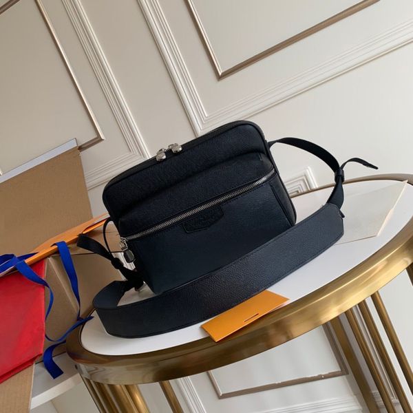

outdoor messenger bag cross body classic luxury matching leather men's shoulder bags handbag black flower designer fashion school bag w
