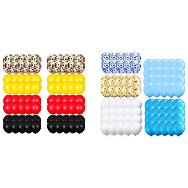 

party decoration 80 pieces of carnival balloons confetti christmas colorful