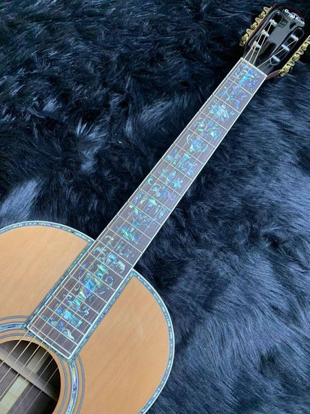 

2022 new green earth acoustic acoustic guitar +301, red pine veneer, rosewood side back,