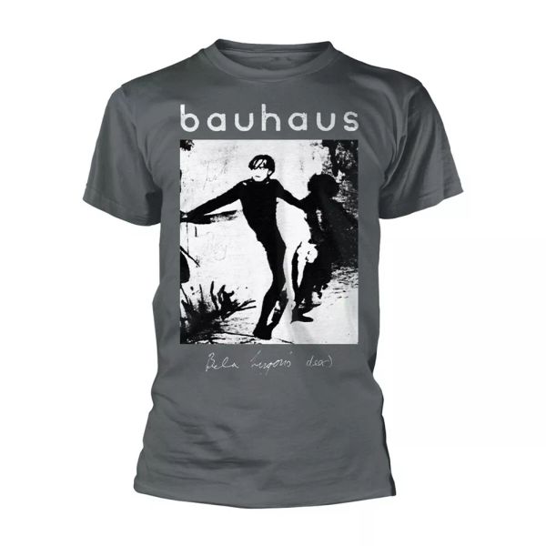 

grey bauhaus bela lugosi's dead licensed tshirt men, White;black