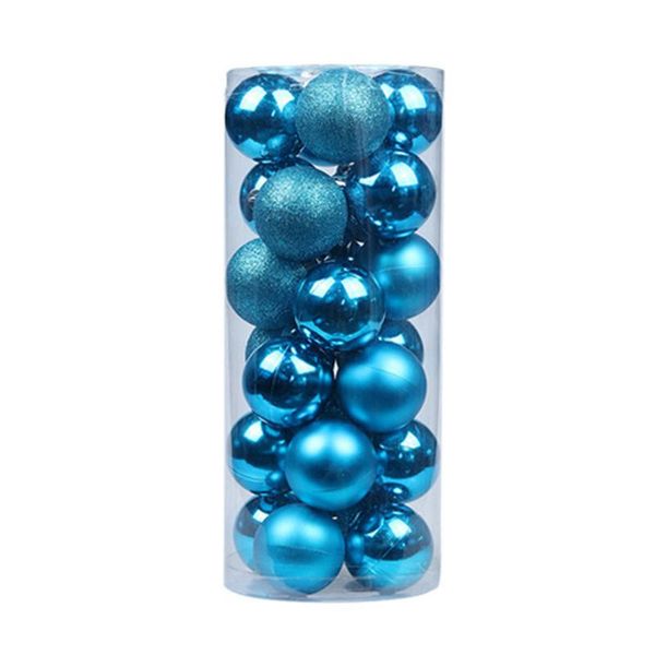 

elbow & knee pads ly 24pcs christmas balls plastic beautifully decorated tree suitable for holiday weddings parties decor, Black;gray