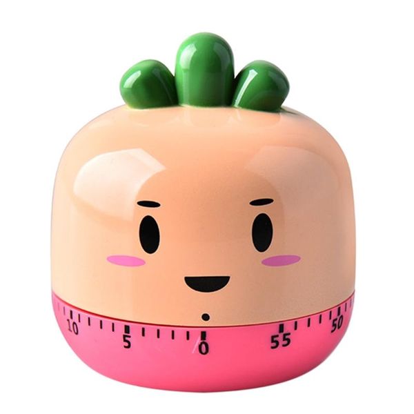 

timers cute food vegetables alarm clock time management tool 60 minute wind up dial mechanical kitchen timer wholesales