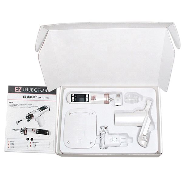 

4mm ez mesotherapy gun negative pressure meso gun hydrolifting water injection for lip lifting needleless microcrystal injection perfections