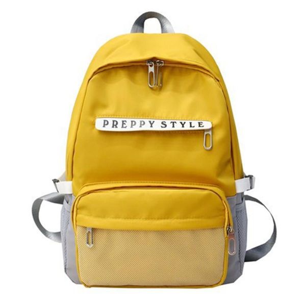 

female fashion junior high school backpack waterproof bags for teenagers girls schoolbag mochila women rucksack