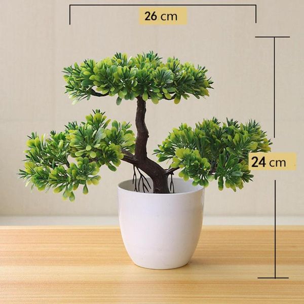 

artificial plant potted bonsai for home dining-table office decoration decorative flowers & wreaths