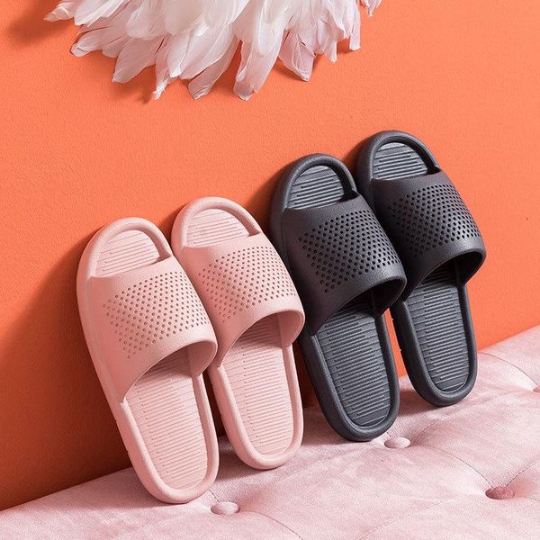 

home slipper ladies sandals and slippers summer indoor slides bathroom massage fluffy flip flop men's outdoor, Black