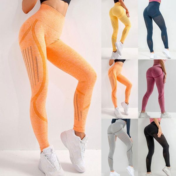 

yoga outfit high waist push up seamless sport legging women pants super stretchy gym workout tights leggings running 2021