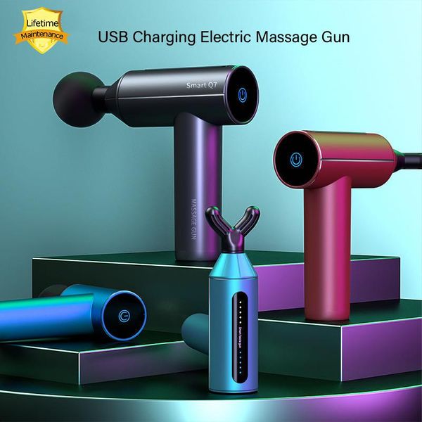 

massage gun lifetime warranty muscle full body usb charging fitness massager