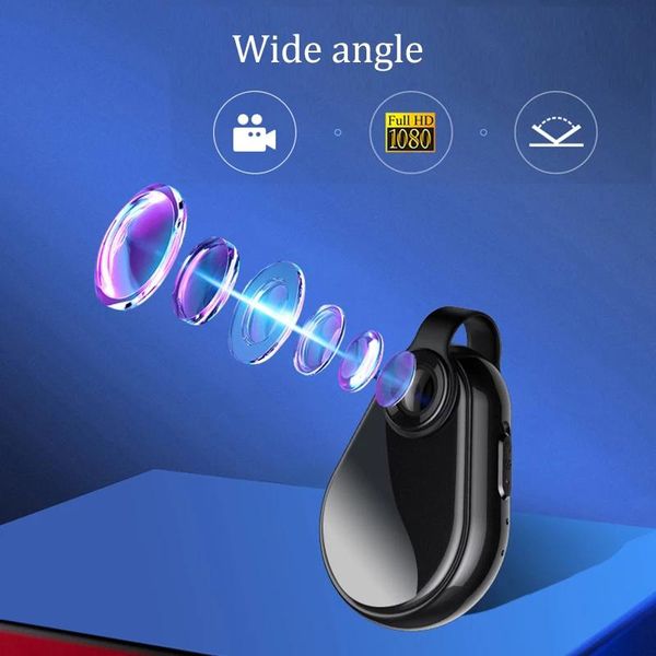 

mini cameras small 1080p micro cam secret wearable camera espia video voice recorder body sport clip necklace support hidden tf card