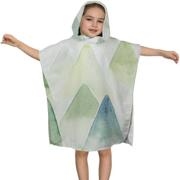 

towel mountain kids hooded bath for children
