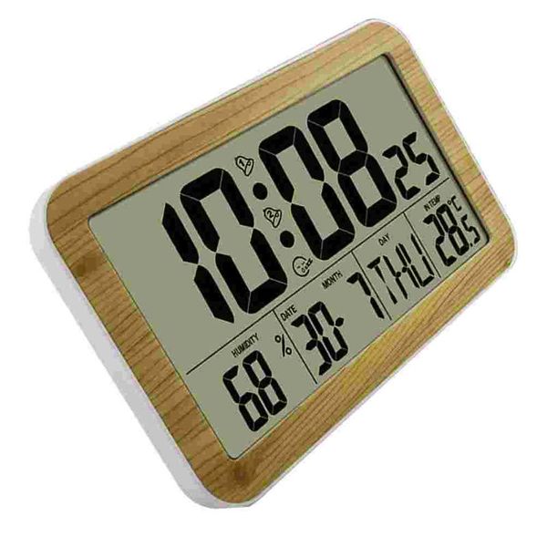 

wall clocks 1pc indoor alarm clock room home wall-mounted for