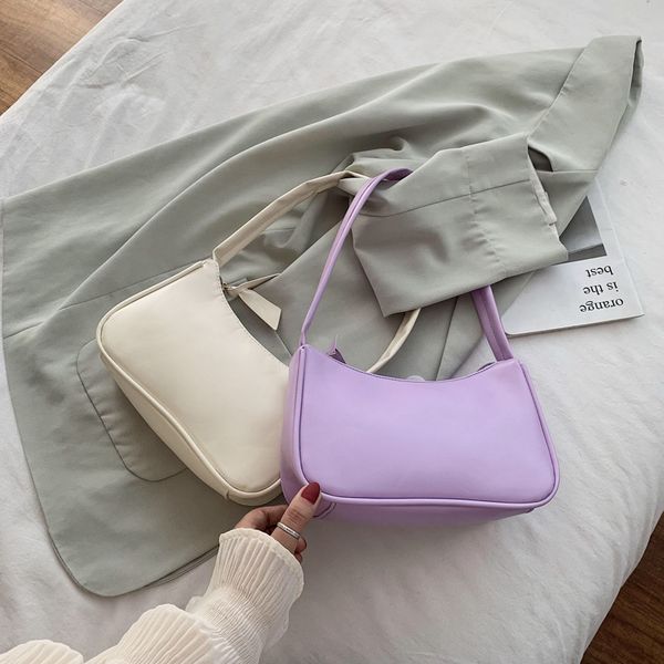

handle women retro handbag leather shoulder totes underarm handle bag female small subaxillary bags clutch diamonds decorative luxury embroi