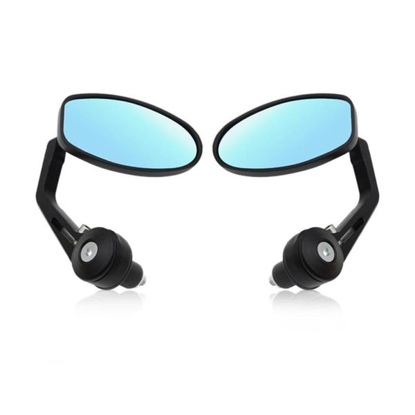 

motorcycle mirrors modified accessories rearview mirror oval handlebar handle aluminum alloy