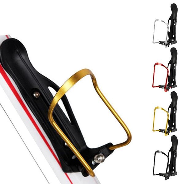 

water bottles & cages bike bottle holder aluminium alloy universal adjustable rack acceccories mtb drink cup for sports cycling cage